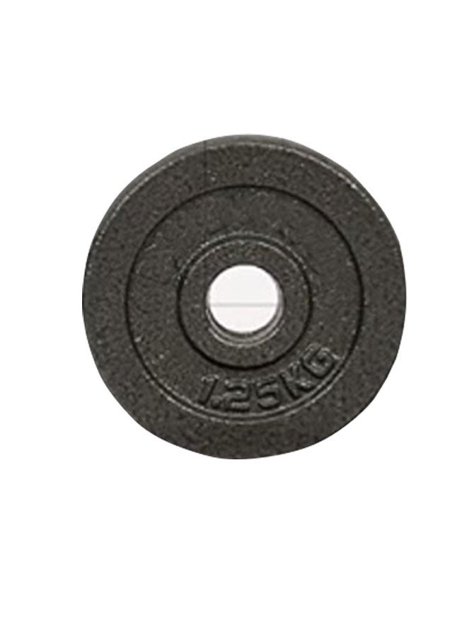 Max Strength Standard Gym Weight Plates for Barbell & Dumbbell Training – 1.25kg Single Plate - Image 1